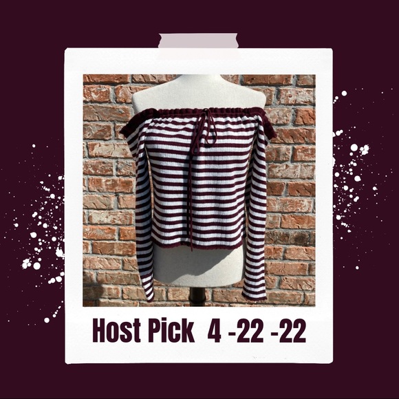 Forever 21 Tops - 🎉HP🎉 Forever 21 wool-blend plus sized striped top / 3X / Excellent condition